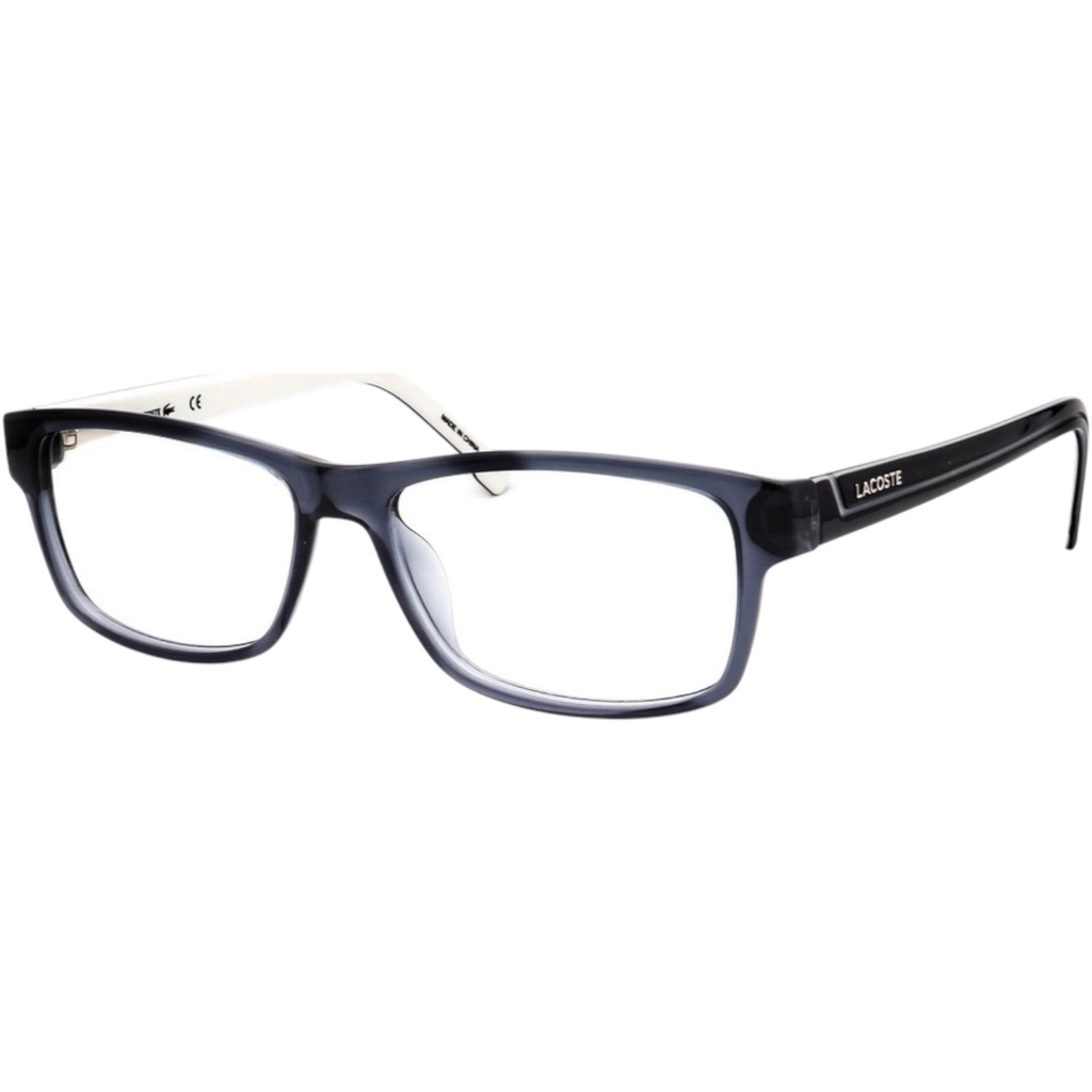 Lacoste Eyeglasses | Transparent Grey Frame | Rectangle | 5315145 | New